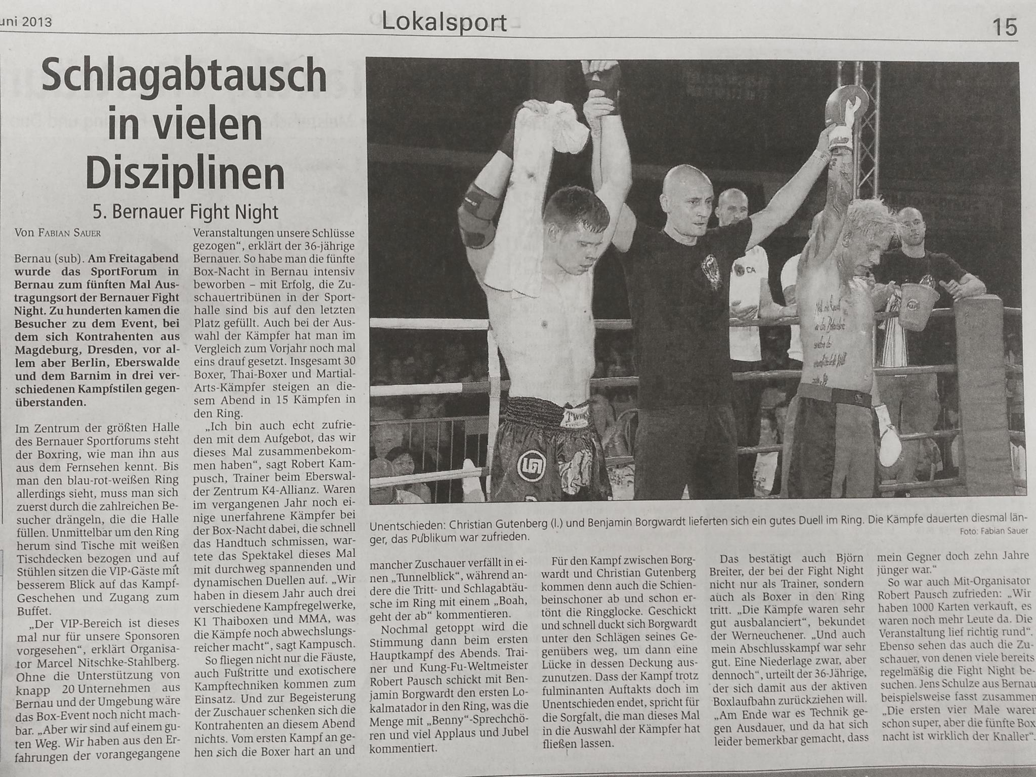 Bernauer FightNight