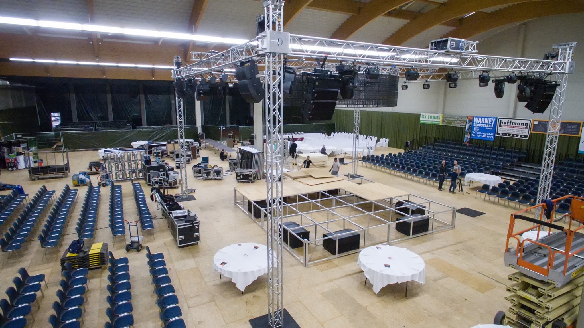 Bernauer FightNight Aufbau